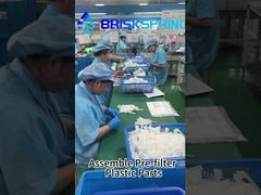 Assemblaggio della cartuccia filtrante in plastica di Briskspring