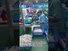 Assemblaggio della cartuccia filtrante in plastica dalla linea di produzione Briskspring