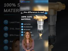 Sedimenti di centrifugazione del filtro per la pulizia manuale per tutta la casa