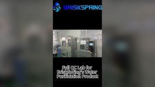 Full QC Lab for  BriskSpring's Water Purification Product