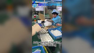 Controllo automatico del peso prima dell'imballaggio