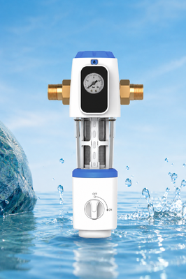 BriskSpring N1-2C-BS Prefiltro per sedimenti per tutta la casa con filtrazione a 40 micron e maglia in acciaio inossidabile SUS316L