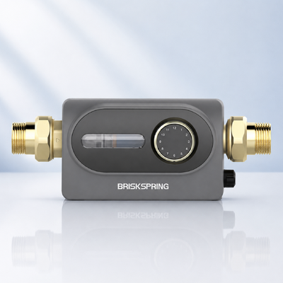 BriskSpring HZ-D 40 micron Prefiltro per sedimenti per tutta la casa con flusso di 7 T/H e installazione girevole a 360 gradi