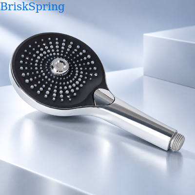 Soffione Doccia Micro Nano Bolle SUS304 3 Modalità di Spruzzo Risparmio Idrico Portatile per Bagno