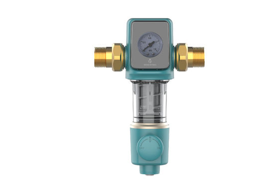 Rotazione del filtro dal sedimento dell'acqua della casa di Flushable giù il filtro dal sedimento della sabbia