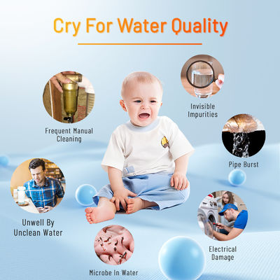 Filtro per sedimenti d'acqua da 40 micron per acqua di pozzo e acqua municipale