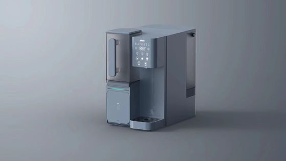 Sistema di osmosi inversa Filtro dell'acqua da banco 7 fasi riscaldamento istantaneo filtrazione RO portatile