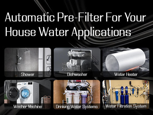 Soluzione Filtro idrico per sedimenti per tutta la casa per un'installazione facile e senza bisogno di assistenza professionale