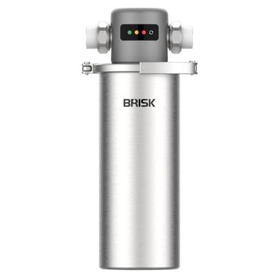 Prefiltro per l'acqua in acciaio inossidabile 304 con filtrazione a 5 micron e portata di 5000 litri/ora per uso domestico