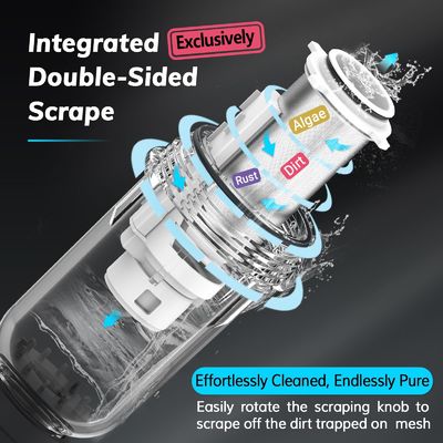 Sistema di rimozione dei sedimenti per filtri d'acqua per tutta la casa che garantisce acqua pulita e sicura in tutte le proprietà residenziali e commerciali