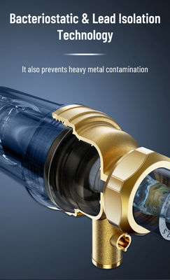 Filtro per acqua orizzontale con controlavaggio automatico ad alto flusso per uso domestico e commerciale, rimozione affidabile di sedimenti e impurità