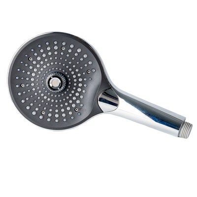 Soffione doccia a microbolle Spa con connettore universale G1/2 – Ugelli in silicone antibatterico, 3 modalità di funzionamento, ABS + acciaio inossidabile 304