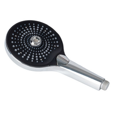 Micro-Nano-Bubble Handheld Shower Head ️ 130mm Grande faccia, cromata, spray in 3 modalità per pulizia profonda e idratazione della pelle