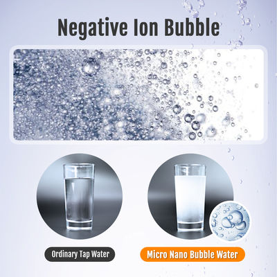 Produttore di bolle micro nano di ottone solido per la pulizia della pelle con connessione diretta all'acqua del rubinetto