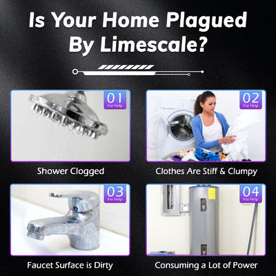Sistema anti-scale Nessun riscaldatore d'acqua chimico Protector Descaler Sistema senza manutenzione