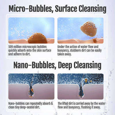 Generatore di micro nano bolle per uso domestico