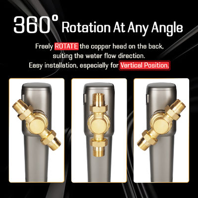 Prefiltro per acqua completamente automatico certificato NSF con resistenza alla pressione di 900 psi e resistenza alla pressione di 60 bar