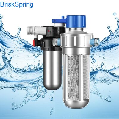 Prefiltro per acqua a rete in acciaio inossidabile 316L certificato NSF con portata di 6T/H e controllo touch intelligente