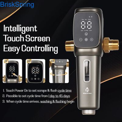 Filtro di acciaio inossidabile 316L con controllo tattile intelligente