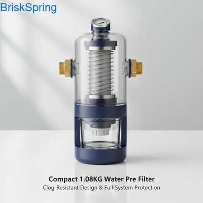 Compact 1.08KG Water Pre Filter with Clog-Resistant Design and Full-System Protection (Filtro per l'acqua compatto da 1.08KG con design resistente al blocco e protezione completa del sistema)