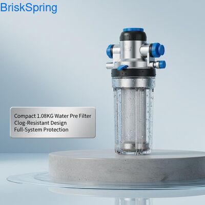 Compact 1.08KG Water Pre Filter with Clog-Resistant Design and Full-System Protection (Filtro per l'acqua compatto da 1.08KG con design resistente al blocco e protezione completa del sistema)