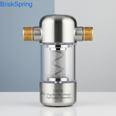 Compact 1.08KG Water Pre Filter with Clog-Resistant Design and Full-System Protection (Filtro per l'acqua compatto da 1.08KG con design resistente al blocco e protezione completa del sistema)
