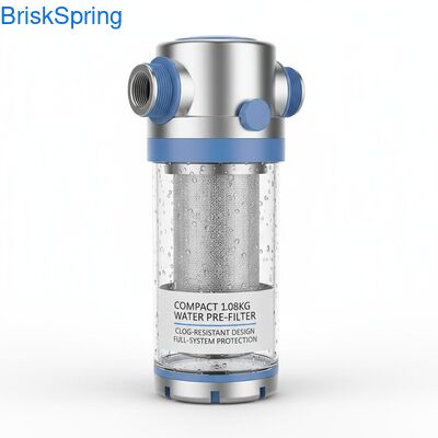 Compact 1.08KG Water Pre Filter with Clog-Resistant Design and Full-System Protection (Filtro per l'acqua compatto da 1.08KG con design resistente al blocco e protezione completa del sistema)