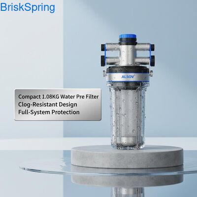 Compact 1.08KG Water Pre Filter with Clog-Resistant Design and Full-System Protection (Filtro per l'acqua compatto da 1.08KG con design resistente al blocco e protezione completa del sistema)