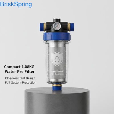 Compact 1.08KG Water Pre Filter with Clog-Resistant Design and Full-System Protection (Filtro per l'acqua compatto da 1.08KG con design resistente al blocco e protezione completa del sistema)