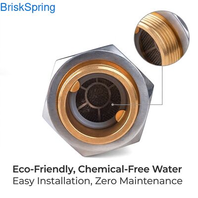 Climatizzatore di acqua senza sale per tutta la casa. Prevenzione a scala eco-compatibile per una pelle, capelli e elettrodomestici più sani.