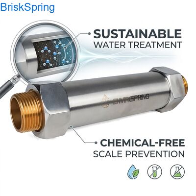 Sistema avanzato di acqua dura senza sale: scaldatore e condizionatore senza sostanze chimiche per il controllo della scala senza manutenzione