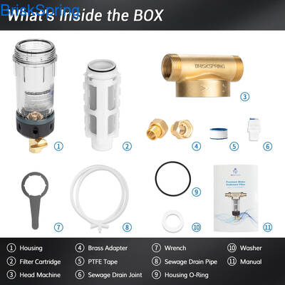 Food Grade SS316L Water Pre Filter with Reusable Design and 50 Micron Filtration