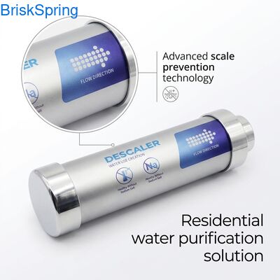 Condizionatore d'acqua senza sale per tutta la casa: prevenire l'accumulo di calcare e proteggere i tubi e gli elettrodomestici senza sostanze chimiche