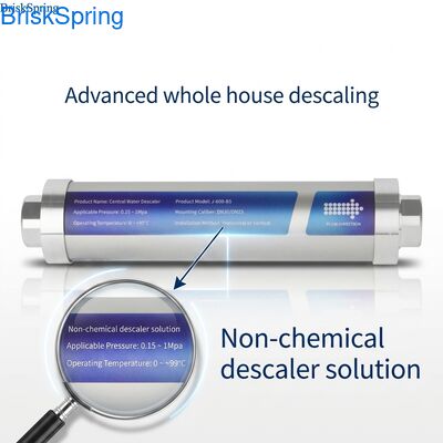 Addolcitore d'acqua fisico premium per tutta la casa, non chimico, approvato NSF per abitazioni di lusso