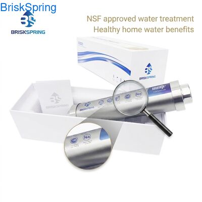 Addolcitore d'acqua fisico premium per tutta la casa, non chimico, approvato NSF per abitazioni di lusso