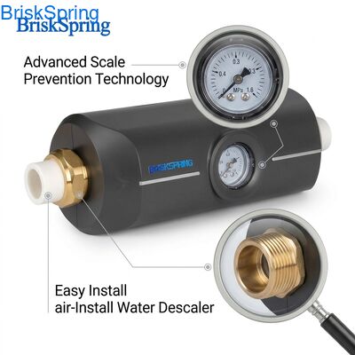 Sistema di scaldamento dell'acqua senza sale per la casa Tecnologia fisica ecocompatibile, senza bisogno di prodotti chimici o sale