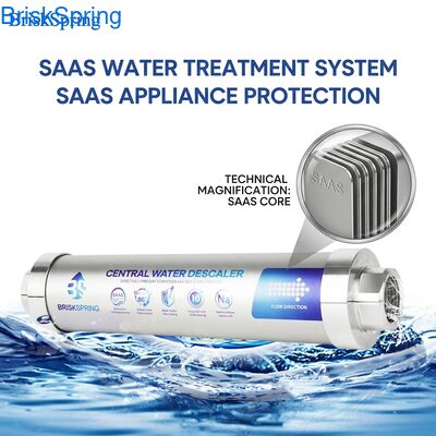 Tecnologia SAAS Protezione della lavastoviglie Descaler dell'acqua con sistema di inibizione fisico anti-scaling su scala intera