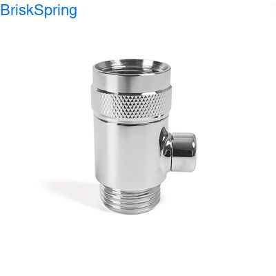 H59-1 Brass Micro Nano Bubble Shower Head Generator with 5.9 - 7.3L/min Flow Rate and Water-driven Operation