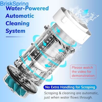 Filtro di acqua per sedimenti a rotazione completa con pre-filtro riutilizzabile da 40 e 300 micron