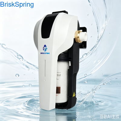 Purificatore d'acqua centrale compatto avanzato ad alto flusso 15L/min, sistema di cambio istantaneo della cartuccia di 3 secondi e indicatore intelligente dello stato del filtro