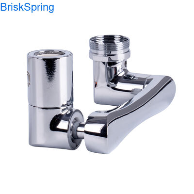 1440° Rotatable Micro Nano Bubble Faucet Aerator with H59-1 Brass and Stainless Steel for Deep Cleaning