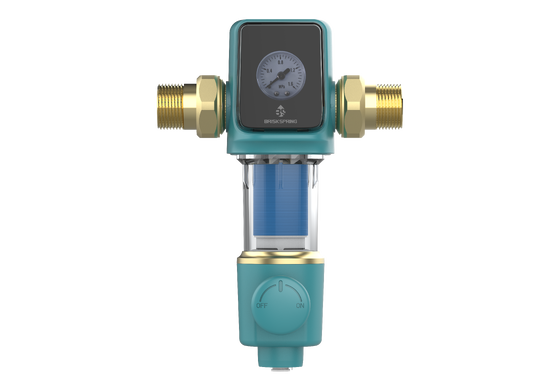Filtro Preliminare per Acqua a Sedimentazione Rotante Aggiornato con Tecnologia di Filtrazione a Dischi Impilati e Autopulizia Automatica per Portata di 22 GPM