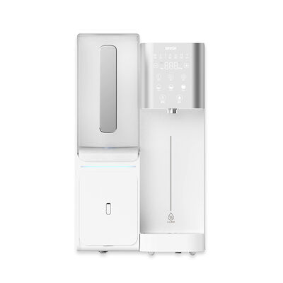 Purificatore d'acqua da tavolo a riscaldamento istantaneo da 2200W con filtrazione multi-stadio e sistema di bere da banco senza installazione