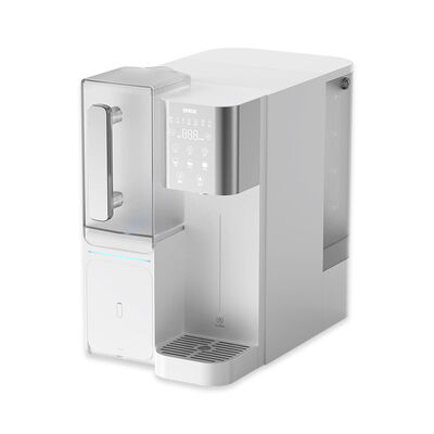 Purificatore d'acqua RO da scrivania intelligente con riscaldamento istantaneo da 2200 W, filtrazione multistadio e design senza installazione