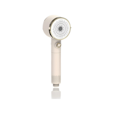 BRISKSPRING Testa di doccia filtrata con rimozione del cloro della vitamina C, filtro anti-scale MSAP e spray ad alta pressione