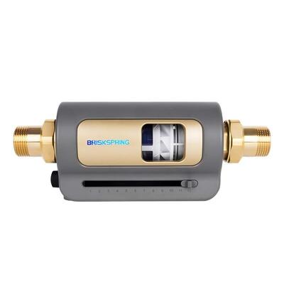 Prefiltro per acqua per tutta la casa autopulente da 40 micron con alta portata di 7T/H per filtrazione sedimenti a rotazione
