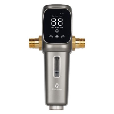 Prefiltro idrico completamente automatico per tutta la casa con filtrazione di precisione di 40 micron e maglia in acciaio inossidabile SUS 316L