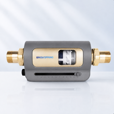BriskSpring HZ-A 7 T/H 40 Micron Prefiltro per sedimenti per tutta la casa con installazione girevole a 360 gradi