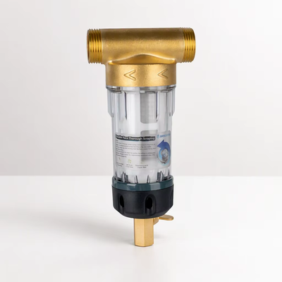 Prefiltro per acqua di sedimenti con filtrazione da 40 micron, riutilizzabile per uso domestico e di qualità alimentare SS316L