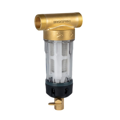 Prefiltro per acqua di sedimenti con filtrazione da 40 micron, riutilizzabile per uso domestico e di qualità alimentare SS316L